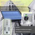 Miniatyrbilde 5 av 10: Gazebo 3.3X3.3M Folding Gazebo Led Usb Pop-Up Mesh Sidevegger Solbeskyttelsesveske Oxford Grey