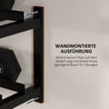 Miniatyrbilde 5 av 10: Manualstativ Veggmontert Manualstativ Med 2 Hyller, Opptil 70 Kg, For Vektholder Og Kettlebell