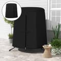 Miniatyrbilde 2 av 10: Hengestol Beskyttelsestrekk Utendørs Vanntett Uv Beskyttelse 300D Oxford Ø196X230H Cm