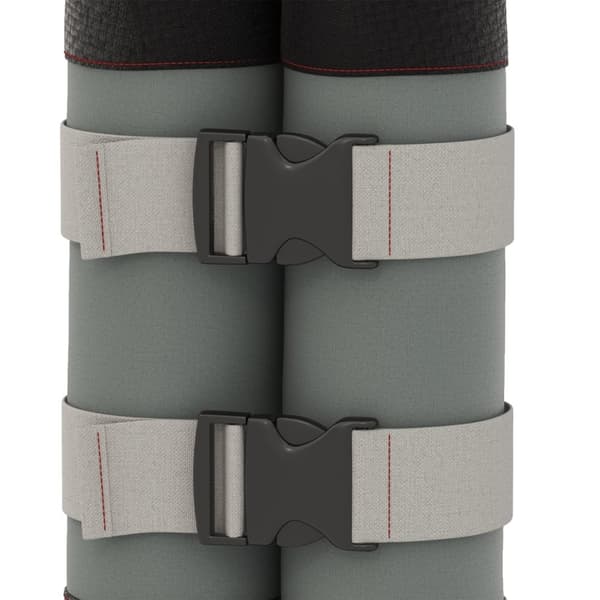 Gazebo Sandbags Sett Med 4 Robuste Vekter For Pop Up Gazebo, Oxford-Stoff, Grå + Svart, Med Håndtak