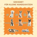 Miniatyrbillede 5 af 10: 2-I-1 Hundetrappe, Kattetrappe Med Hule, 3 Trin, Trærampe Til Kæledyr, Op Til 30 Kg, Kæledyrsstige