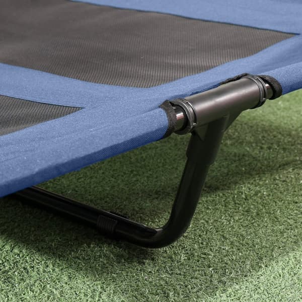 Pet Bed Katos Korotettu Outdoor Dog Bed Uv-Suojalla, Mesh Lemmikkieläinten Sänky Keskikokoisille Koirille