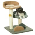 Miniatyrbild 1 av 10: Skrapstolpe 52 Cm Cat Skrapstolpe Med 2 Nivåer, Leksaksboll, Sisal, För Inomhusbruk