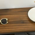 Miniatyrbillede 8 af 10: Konsolbord Med 2 Hylder, Gangkonsol Med Tipsikring, Skohylde, Metal, Brun, 100X29,5X90 Cm