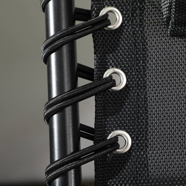 Feltseng, Sammenleggbar Seng, Campingseng Med Bag, Justerbar Med Puter Opp Til 120 Kg, Lys Grå, Stål, Polyester, 58 X 189 X 32,5 Cm