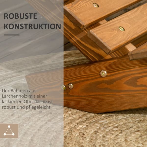 Solseng, Fluktstol, Hageseng, Avslapningsseng For Basseng, Balkong, Opptil 120 Kg, Heltre, Teak, 66X170X77Cm