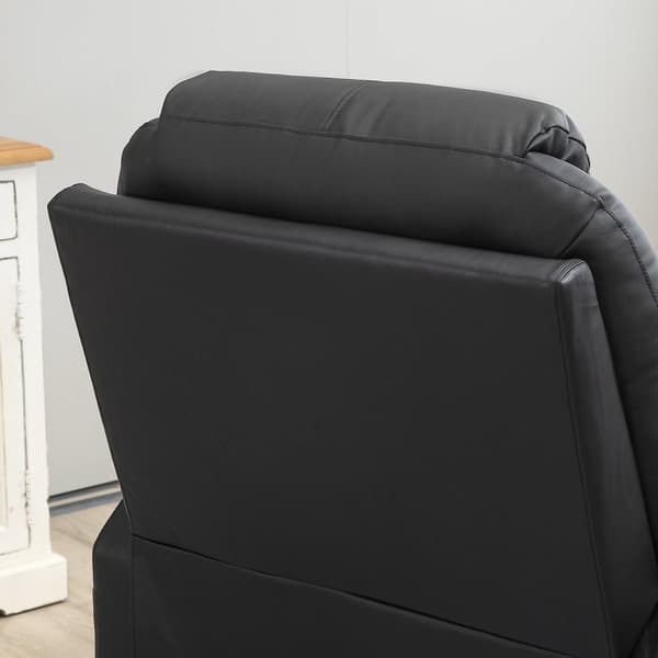 Elektrisk Ståstol, Massagestol Med Ståhjälp, Relaxstol Med Liggfunktion, Tv-Stol Med Fjärrkontroll, Sidfickor, Pu