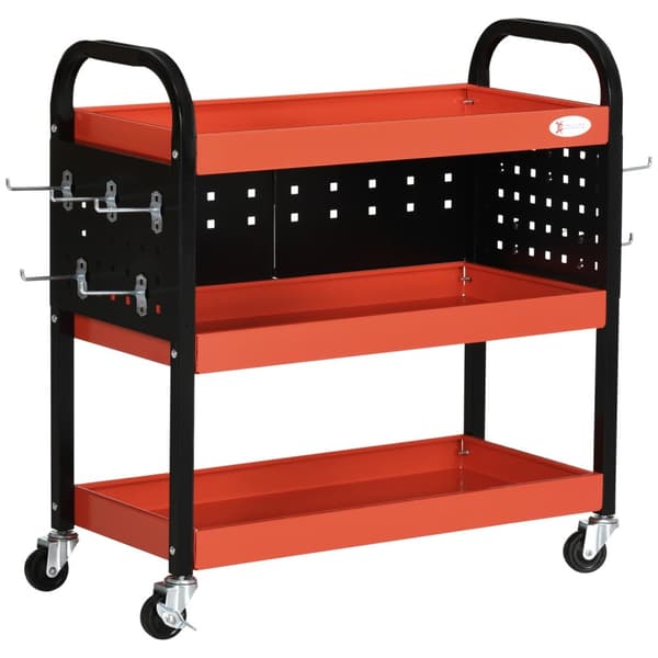 100 Kg Bæreevne, Rød, Til Garage