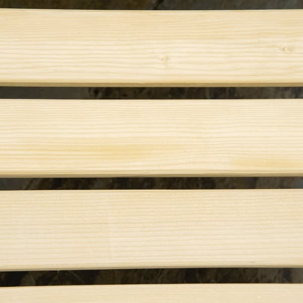 Adirondack Hagestol Med Fotstøtte Sammenleggbar Hagestol Utendørs Hagemøbler Naturlig Furu 78 X 140 X 94 Cm