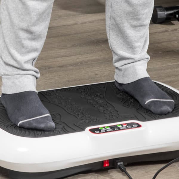 Tärinälevykuntolaite, Jossa 2 Kuntonauhaa, 99 Tärinätasoa, Jopa 120 Kg, Koko Kehon Harjoitteluun, 200W