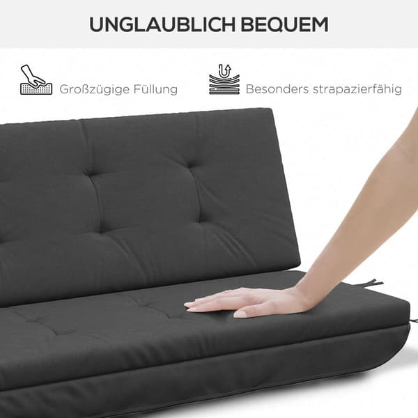 Putesett For Verandahuske 170 Cm Stolpute Huskepute Setepute Hagehuske Hagepute Ryggpute Mørkegrå