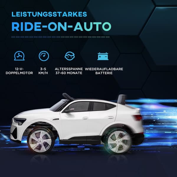 Sähköauto Lastenauto Lastenauto 3 Nopeudella, Kaukosäädin, Musiikki (Mp3/Usb/Tf), Lapsille 3-Vuotiaille