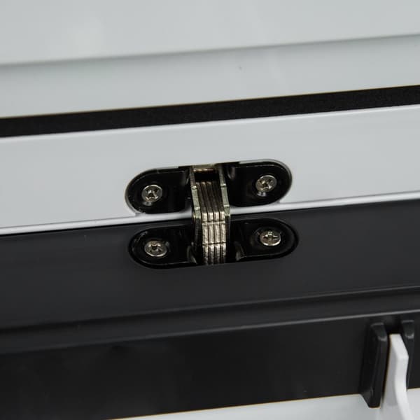 Car Cooler Box 30L Med Lcd-Skjerm Kompressor Bilkjøleskap Elektrisk Båtcamper Travel 12/24V Dc Og 110-240V Ac Hvit