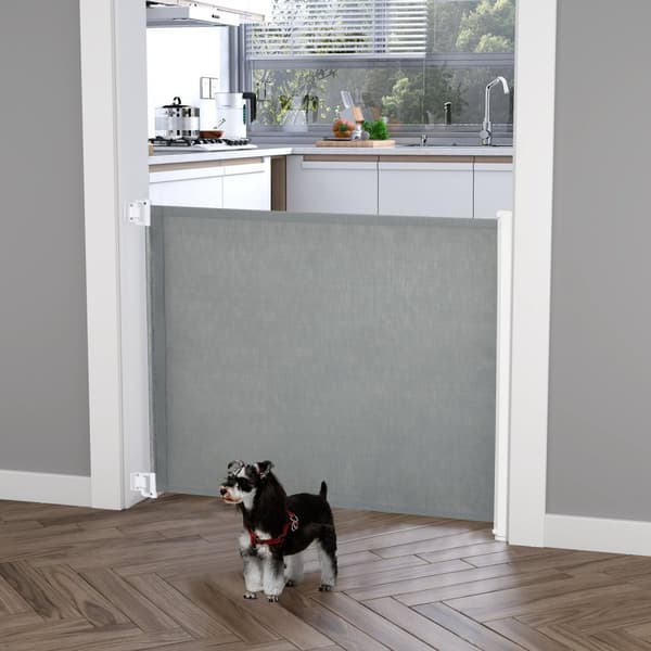 Dør Sikkerhetsport Hundetrapp Sikkerhetsdeler Utvidbar 115Lx82,5Hcm