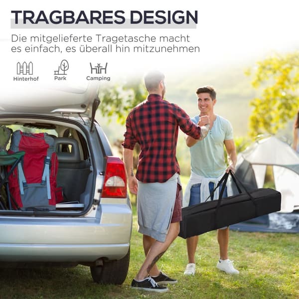 Folde Gazebo Pavillon 3 X 3 M Havepavillon Foldeligt Festtelt Højdejusterbart Havetelt Med Transportpose Uv Beskyttelse Stål Oxford Blå