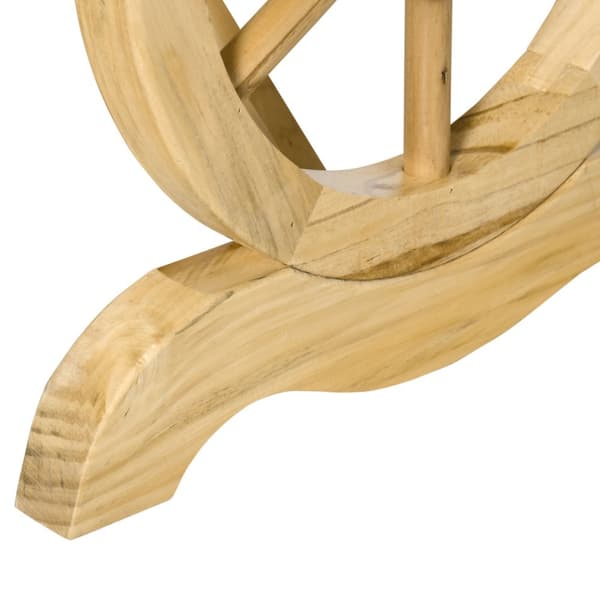 Havebænk Træ Vejrbestandig Bænk Havemøbler Rustik Bænk Natural 98 X 50 X 39,5 Cm