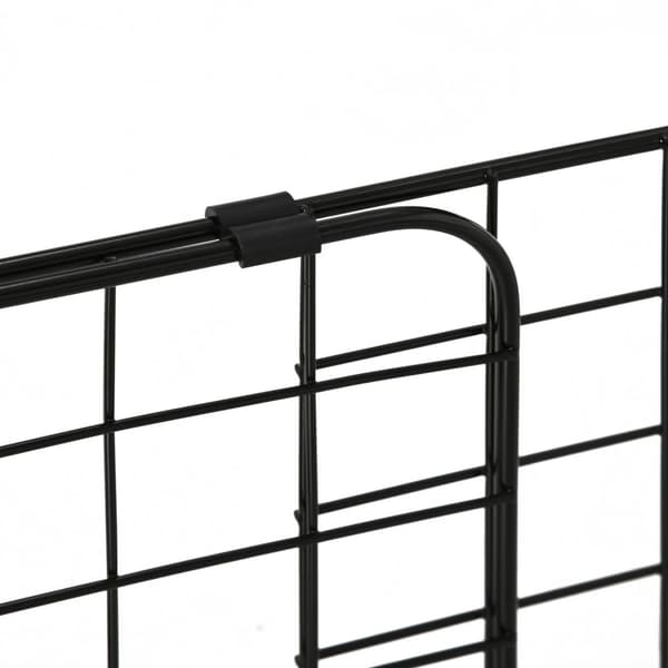 Hundevagt Bil Universal Justerbar Bagagerumsgitter Metal Sort (91-152) X 30 Cm