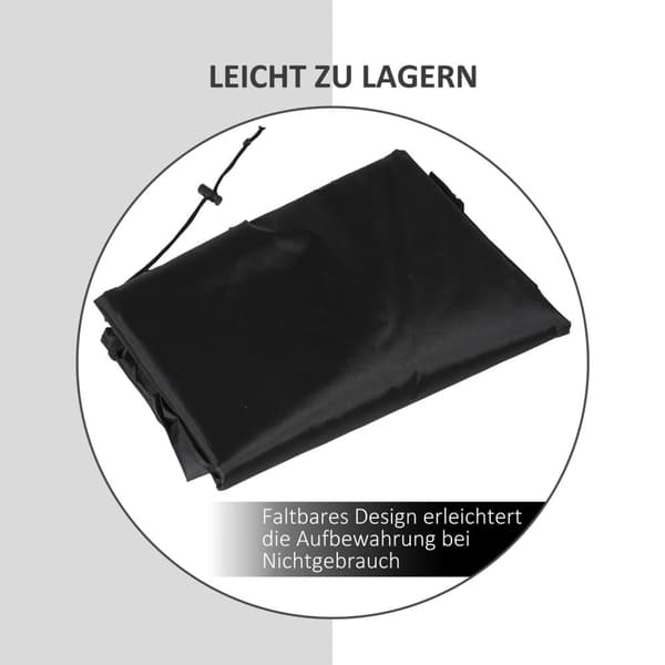 Hengende Stol Beskyttelsestrekk, Vanntett Trekk Laget Av 210D Oxford, Egnet For Utendørs Hengende Kurv, Ø115 X 190H Cm