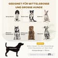 Miniatyrbild 5 av 10: Luxury Hundsoffa Ryggstöd Träben Mörkgrå 98,5X60,5X35,5Cm