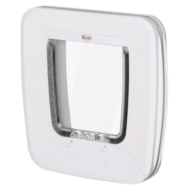 Cat Flap Koiranläppä 4 Lukitusvaihtoehdolla Ja Magneetilla, Sisä- Ja Ulkooviin, 30X29X10Cm