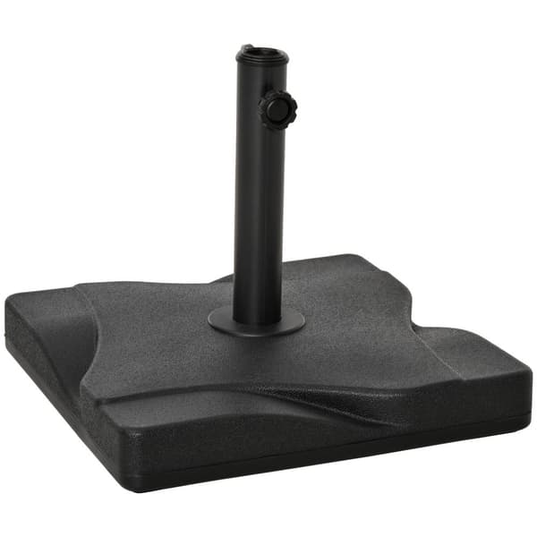Parasollstativ 20 Kg Paraplystativ For Parasoll Paraplystenger 30-38 Mm Parasollbase For Hageterrasssement 41,5X41,5