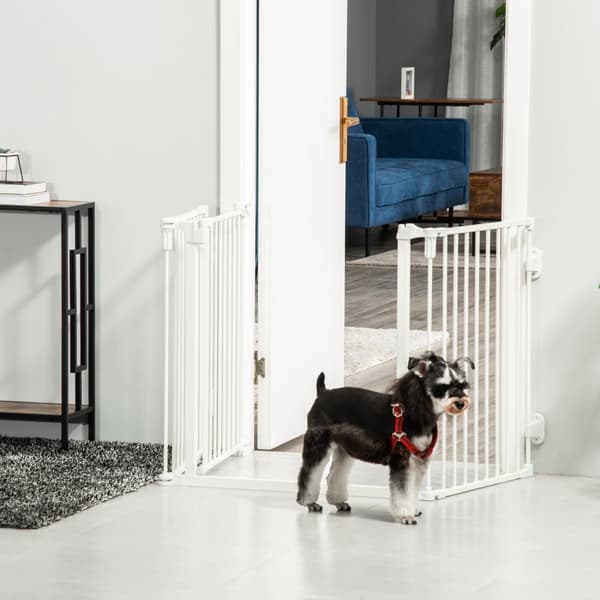 Dog Barrier Konfigurerbar Vinkeljusterbar Sammenleggbar Automatisk Dør