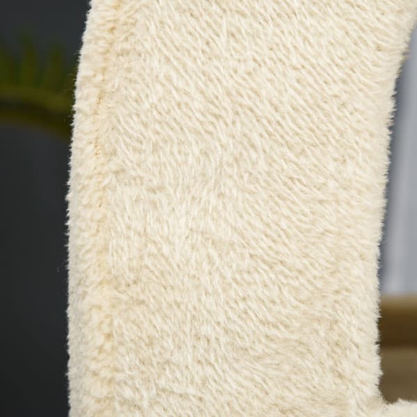 Multi-Etages Cat Cave Skrapebrett Spilleballer Katteseng Skrapematte Sponplater Plysj Sisal Kaffe