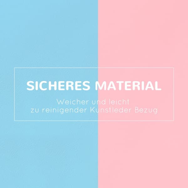 Byggeklosssett Med 2 Byggeklosser Bord- Og Stolsett Slide Rekonfigurerbar Design Byggleketøy Skumblokker 12-36 Måneder Epe Rosa + Blå