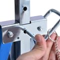 Miniatyrbilde 8 av 10: 2 X Stillasbukk, Sammenleggbar Bukk, Høydejusterbar Opptil 200 Kg, Stål, Blå, 68X58X80-130Cm
