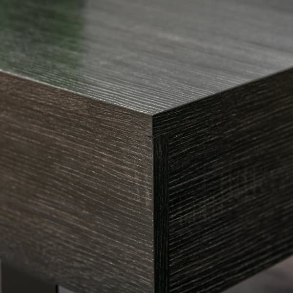 Sofabord Sidebord Med Skuffe & Hylder, Robust Stålstel, Nem Montering, Sofabord