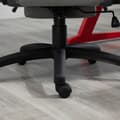 Pikkukuva 10 / 10: Työtuoli Tietokonetuoli Kääntyvä Tuoli Ergonominen Irrotettava Pää Ja Ristiselän Tyyny Keinutoiminto Harmaa 73X57X127-135 Cm