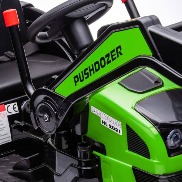 Elektrisk Gravemaskine Til Børn Sæde Gravemaskine Til Børn Ride-On Gravemaskine Terrængående Køretøj Traktor Elektrisk Til Kørsel Med Musikskovlarme 3