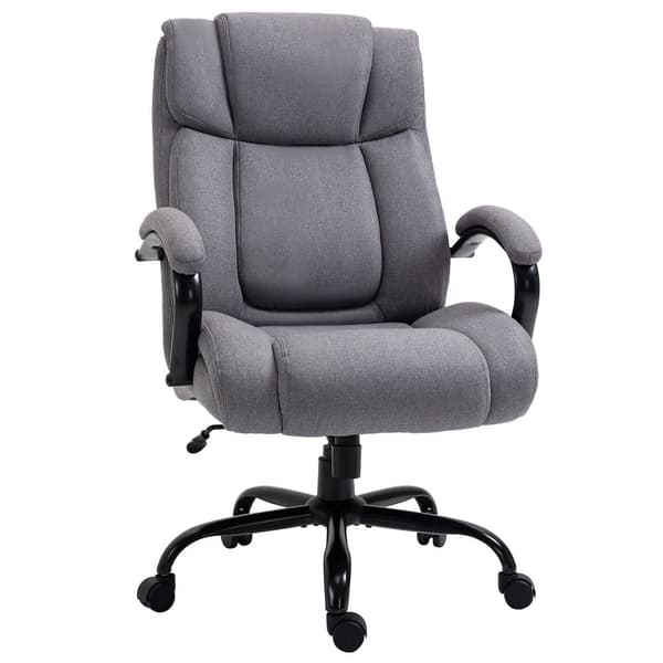 Kontorstol Skrivebordsstol Gaming Stol Svingstol Gyngefunksjon Tykk Polstret Ergonomisk Stol Bæreevne 220 Kg
