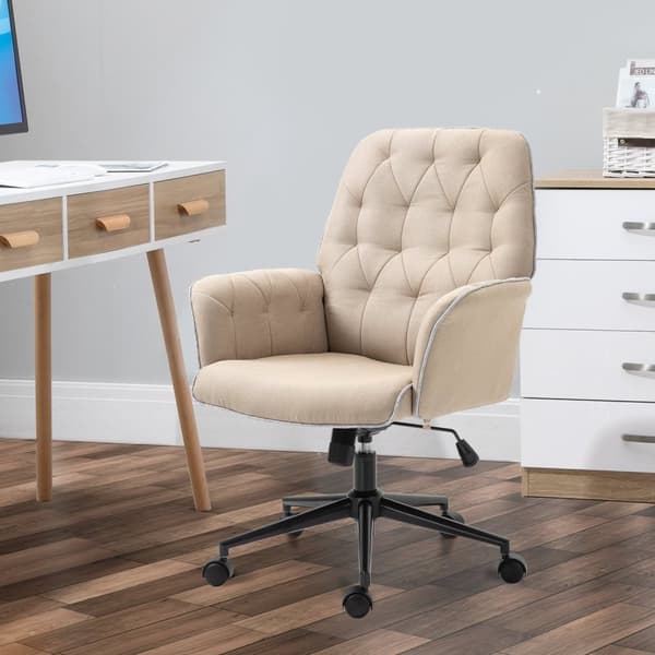 Drejestol Kontorstol Højdejusterbar Ergonomisk Rocker Funktion Skum