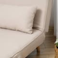 Miniatyrbilde 10 av 10: Sovesofa, Enkeltsofa, Sovesofa, Sammenleggbar Sofa Med Justerbar Ryggstøtte, Nordisk, Imitert Lin