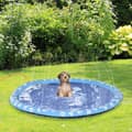 Pikkukuva 3 / 10: Splash Sprinkleri Pad 170Cm Spray Vesi Ominaisuus Mat Koira Vesi Sprinkleri Luistamaton Ulkokäyttöön Pvc Sininen
