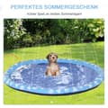 Pikkukuva 8 / 10: Splash Sprinkleri Pad 170Cm Spray Vesi Ominaisuus Mat Koira Vesi Sprinkleri Luistamaton Ulkokäyttöön Pvc Sininen