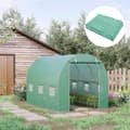 Miniatyrbilde 2 av 10: Polyetylenfilm 3X2X2M Erstatningsfilm Med 6 Vinduer For Hagetunnel Drivhusfilm Tunneldrivhusfilm Hagefilm Laget Av Polyetylen