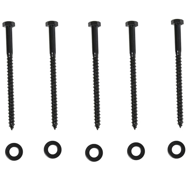 Skyvedørssystem For Skyvedørsskinne I Tre Med 9 Tilbehør Carbon Steel Black