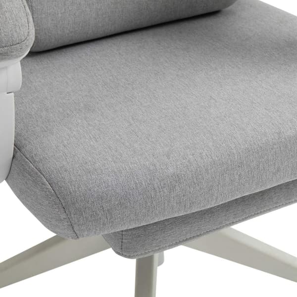 Kontorstol, Gaming Stol, Stol Med Hjul, Ergonomisk Design, Polyester, Skum, Flerlags Bord, Plast, 62 X 68 X 117-127 Cm