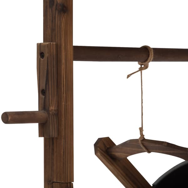 Hagefontene, Dekorativ Fontene, Foss, Justerbar, Heltre, Brun, 68 X 57 X 118 Cm
