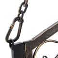 Miniatyrbilde 6 av 10: Garden Swing For 2 Personer, Hollywood Swing, Swing Benk, Metall, Bronse, 167 X 123 X 175 Cm