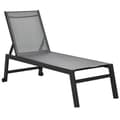 Miniatyrbilde 1 av 10: Solseng Hage Solseng 5 Trinns Ryggstøtte Aluminium Grå 169 X 65 X 102 Cm