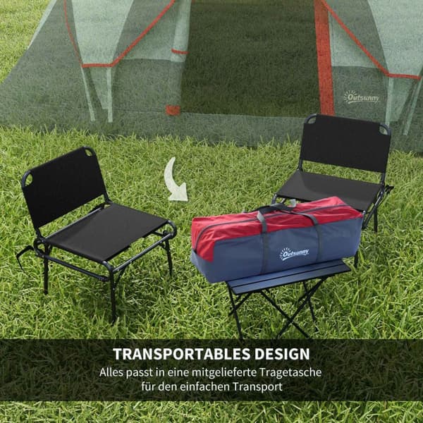 5-6-Personerstält Campingtält Med Pinnar Tunneltält Kupoltält Polyestergrå 4,55 X 2,3 X 1,8 M