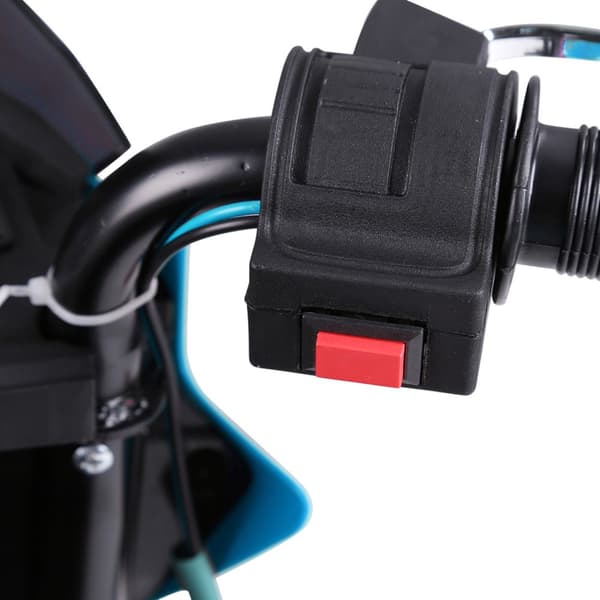 Børnemotorcykel Børnemotorcykel Til Børn 3-6 År Let Musik Mp3 Elbil Med Træningshjul Maks. 3 Km/T Metal + Plast