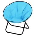 Miniatyrbilde 8 av 10: Campingstol Sammenleggbar Polstret Metall Oxford Stoff Blå 80X80X75Cm