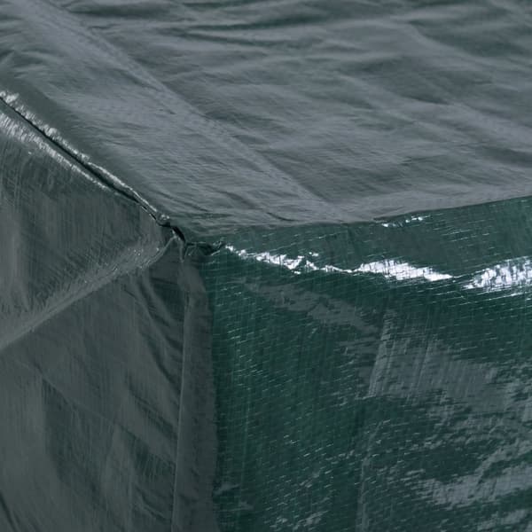 Presenning Hagemøbler Beskyttelsestrekk Vanntett Uv-Beskyttelse Pe Grønn 235X190X90Cm