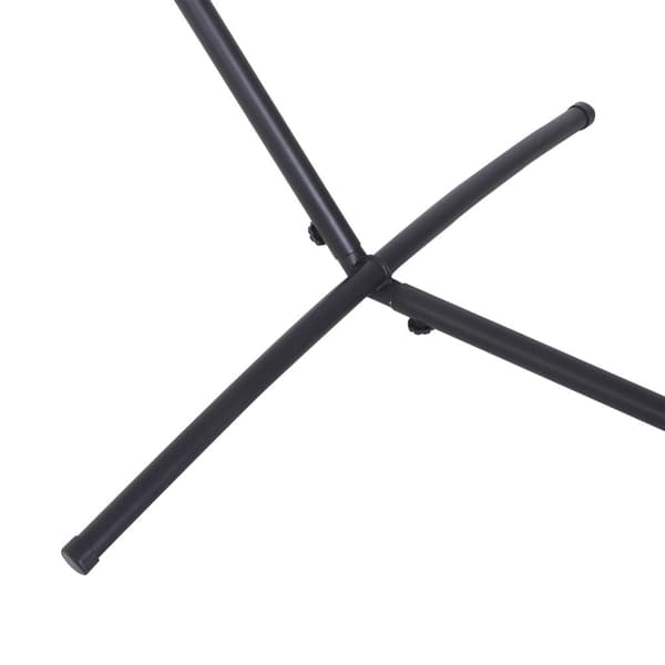Hengekøye Ramme For Hengekøye Hengekøye Stativ Med Kroker Hage Strand Metall 280 X 120 X 110 Cm Opp Til 120 Kg