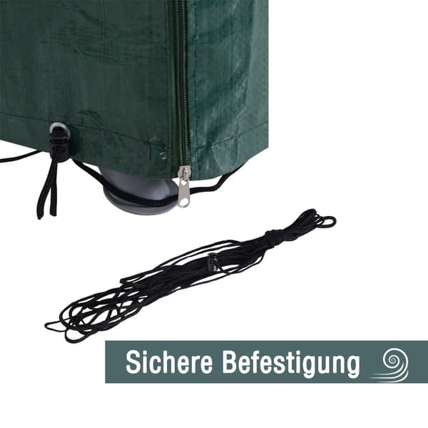 Presenning Beskyttelsesdeksel Vanntett Uv-Beskyttelse 215X155X150Cm
