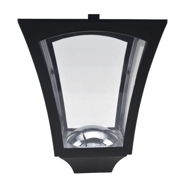 Solar Hage Lanterne Bane Lys Med Led 40 Lumen Svart 18 X 18 X 160Cm
